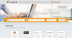 Desktop Screenshot of it-topjobs.de